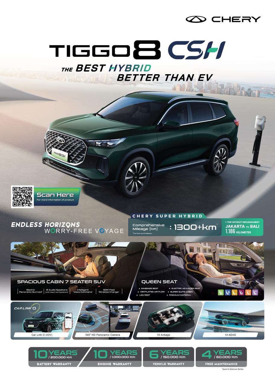 Chery Tiggo 8 CSH AWD